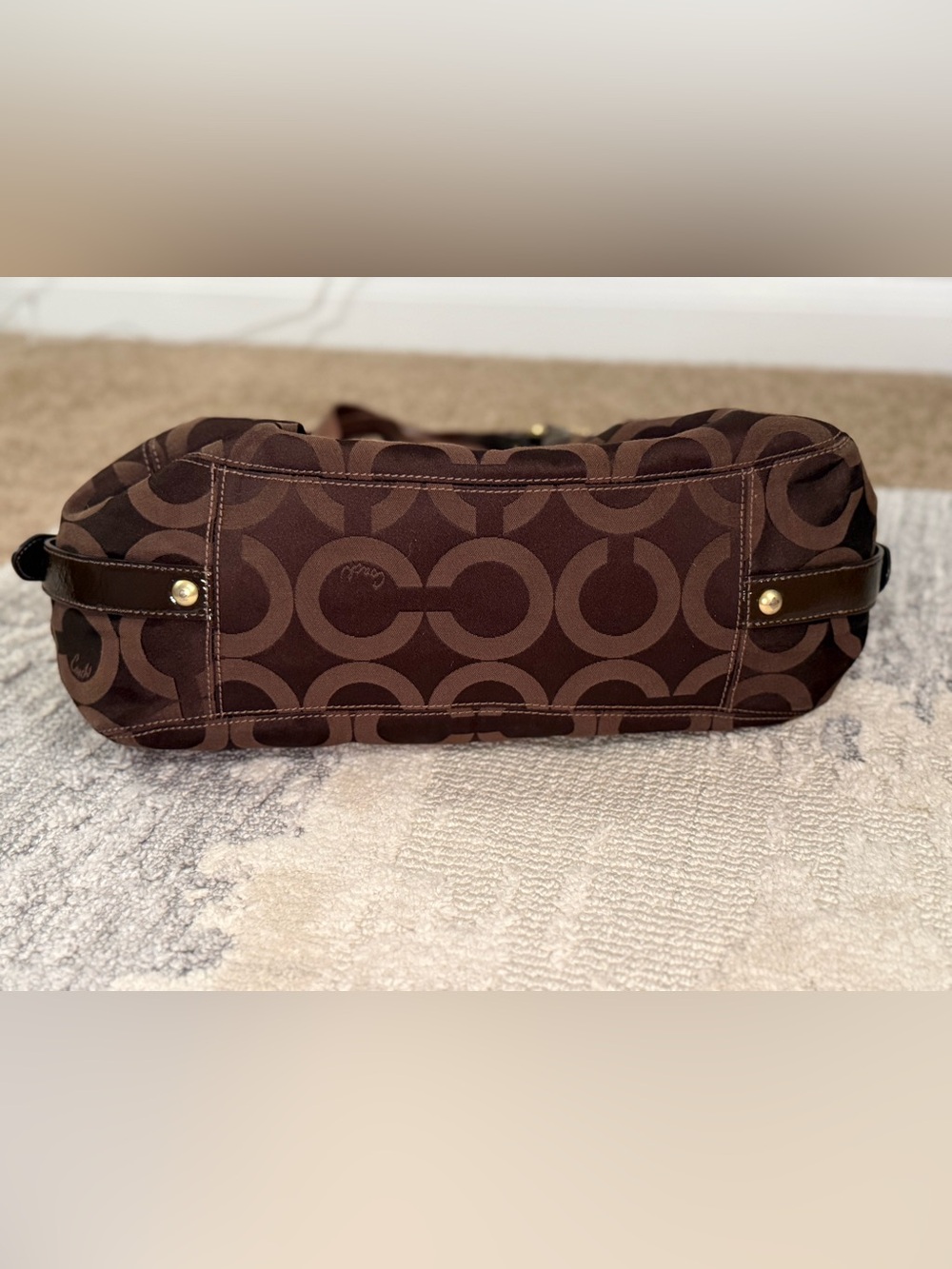COACH Brown Madison Maggie Handbag - Picture 10 of 10